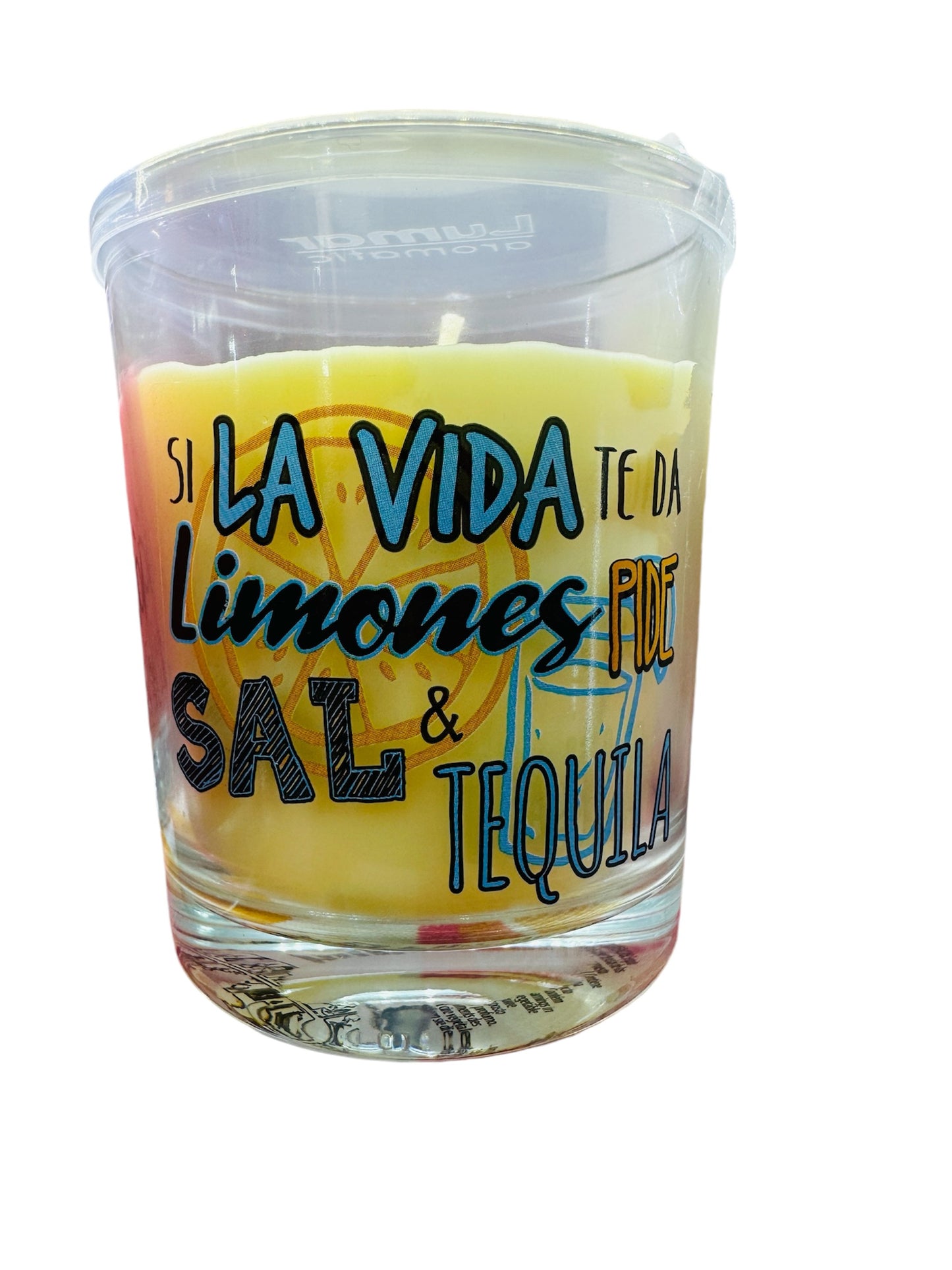 Caja de chocolate con Vela aromática Tequila &Sal