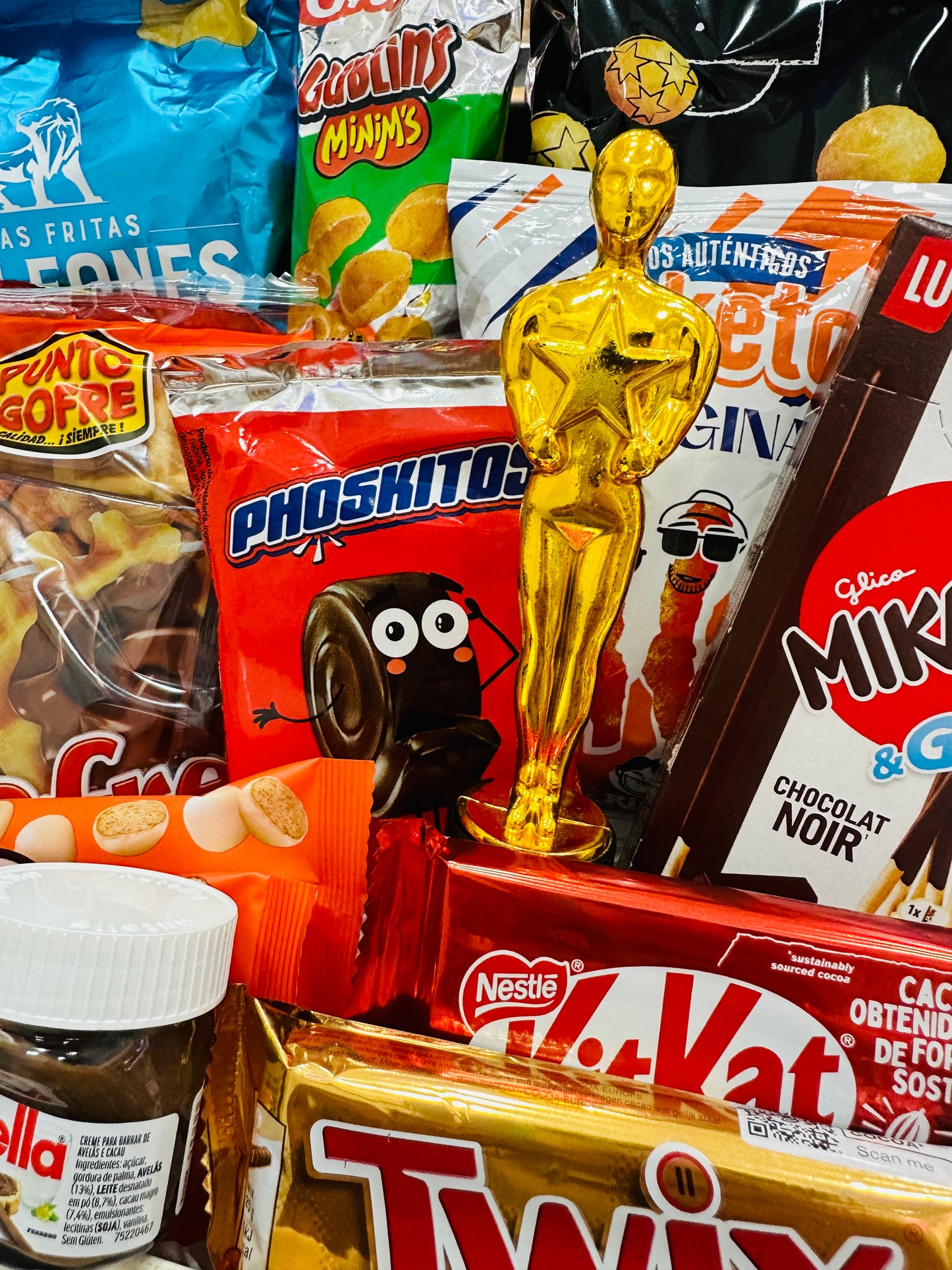Caja dulce con Oscar ganador