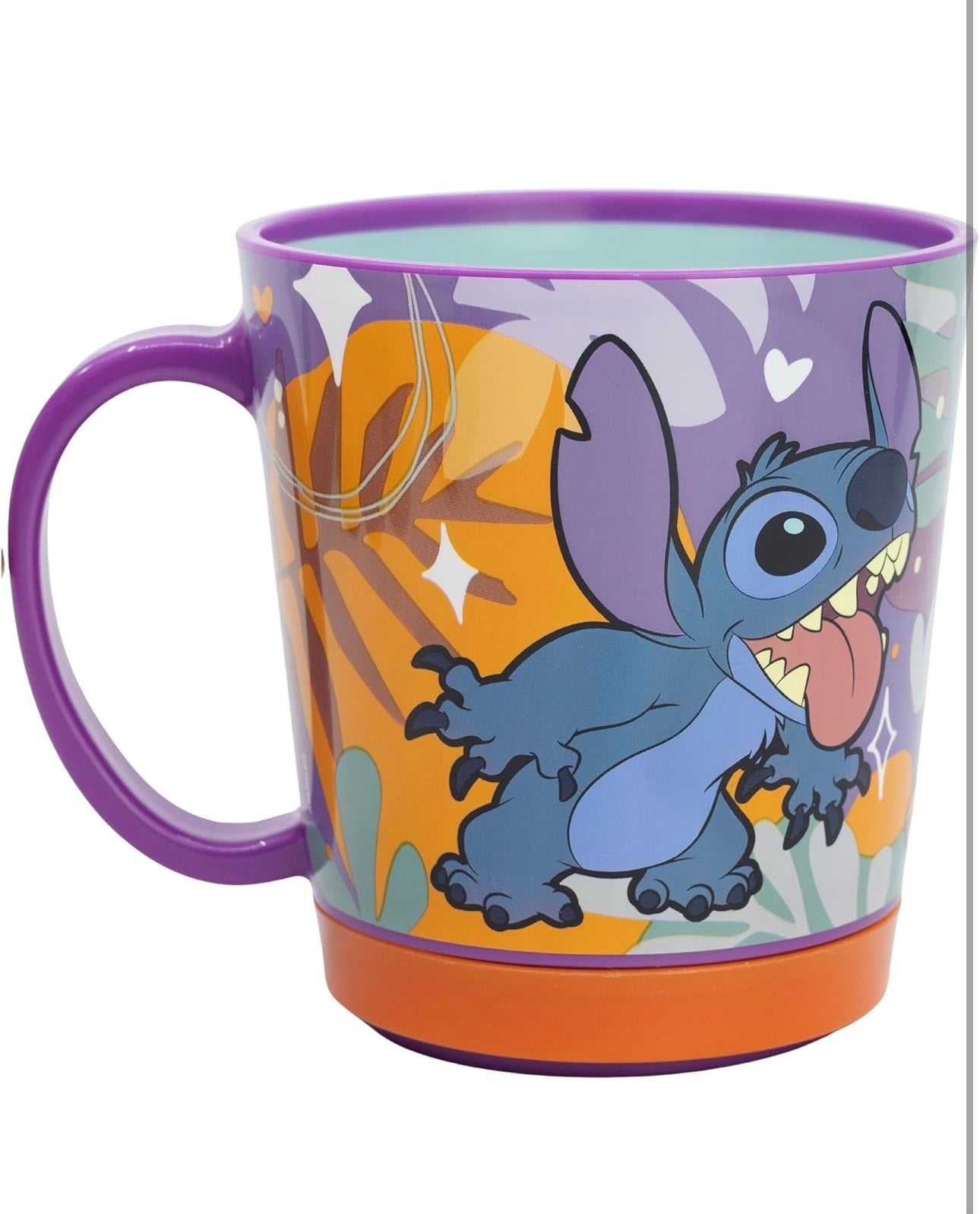 Taza anti vuelco Stich 410 ml