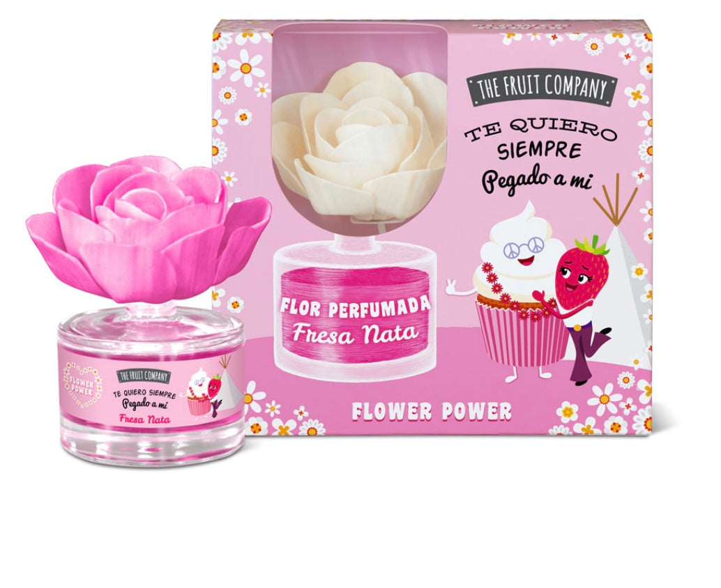 Flor Perfumada Fresa Nata 50 ml