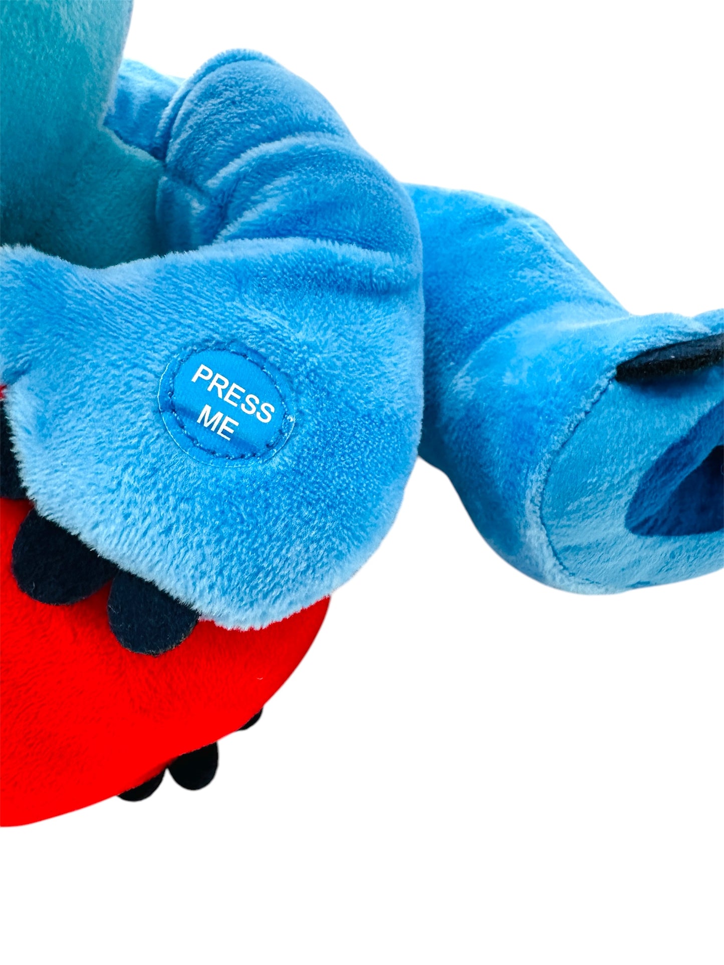 Peluche Stich corazón con sonido y 32 cm 100% original