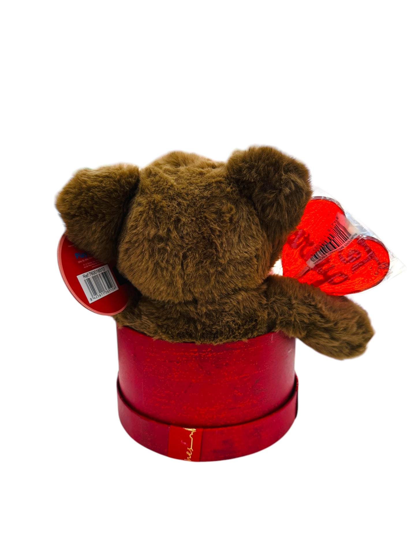 Caja dulce con peluche 32cm y perfume en forma de labio