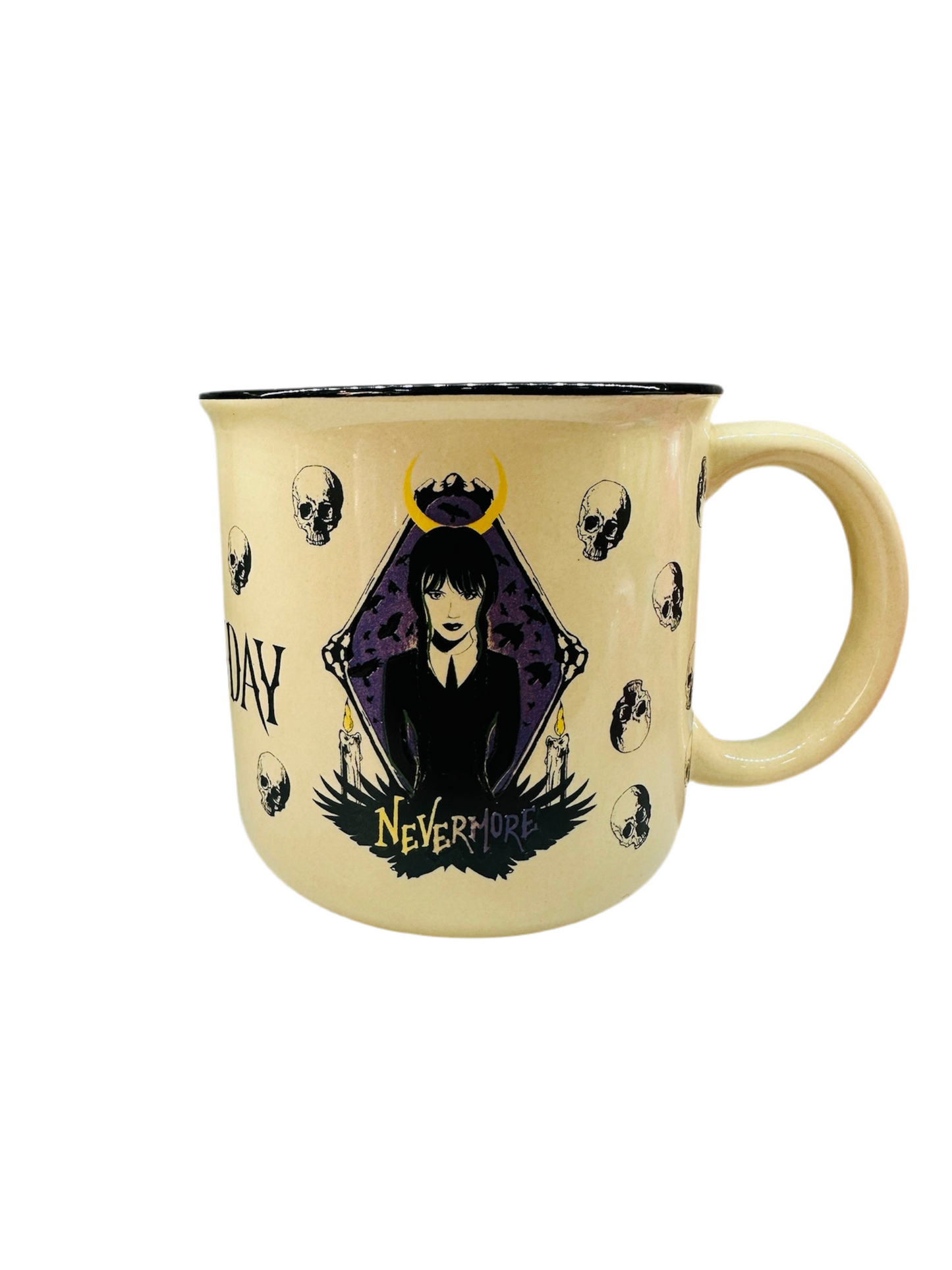 Taza de cerámica de Miércoles de la familia Adams 400 mL