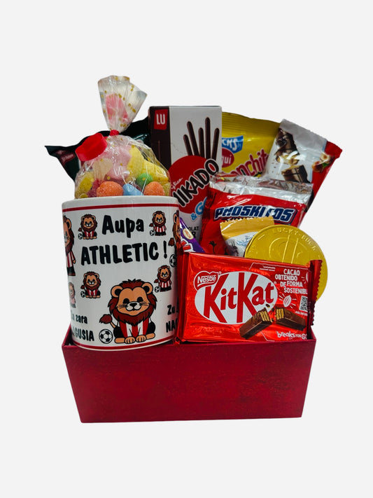 Caja dulce con taza de Athletic