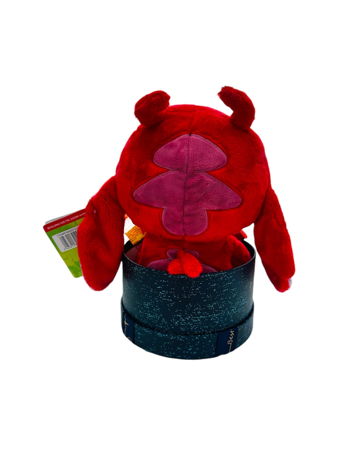 Caja dulce con Peluche Leroy Kawaii 23cm - Lilo & Stitch - Alta Calidad original 100%