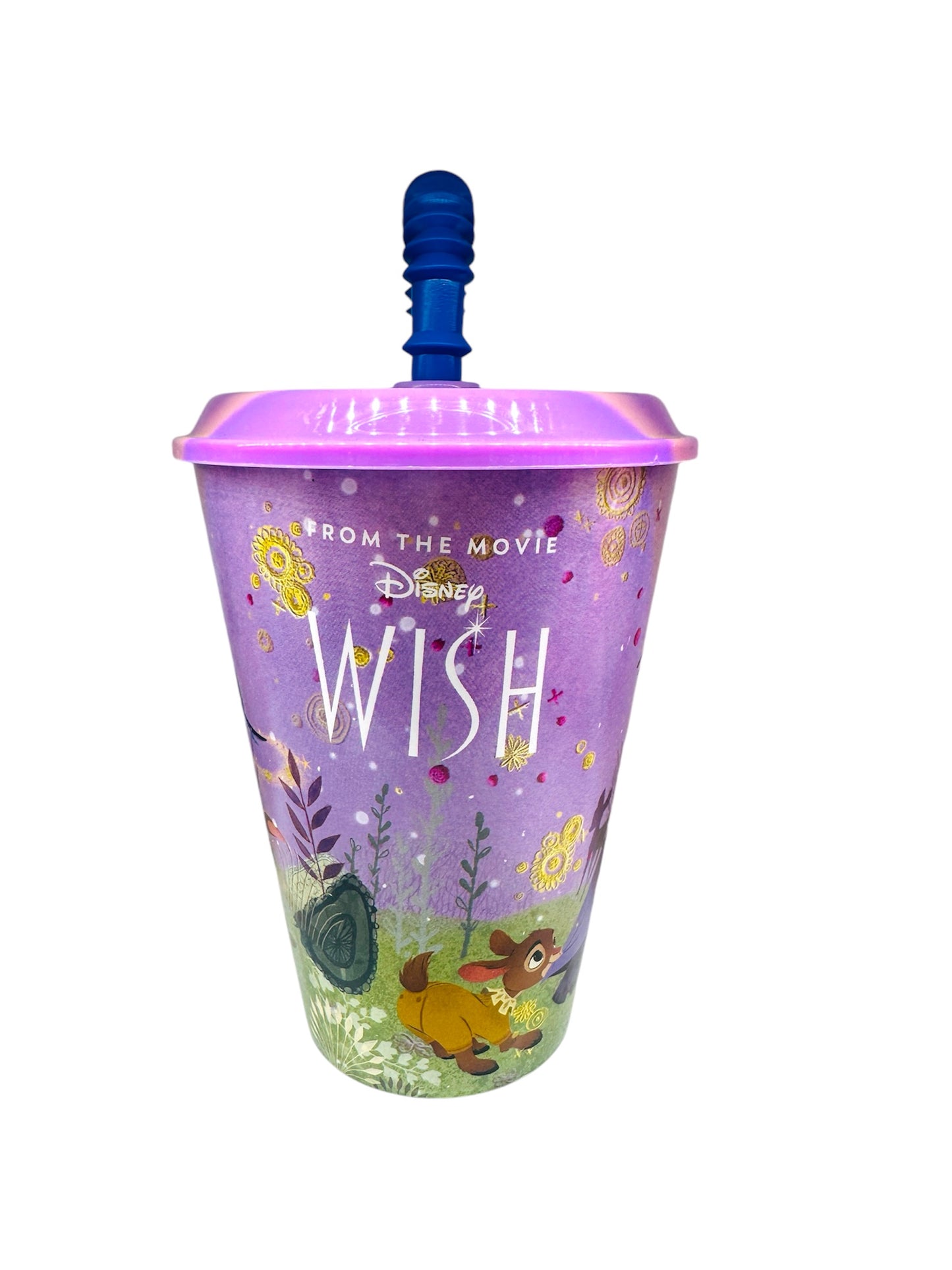 Vaso con pajita Wish