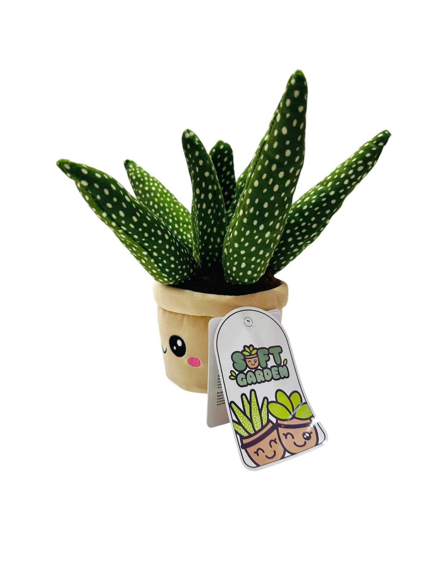 Peluche Soft Garden-Cactus cebra 24cm