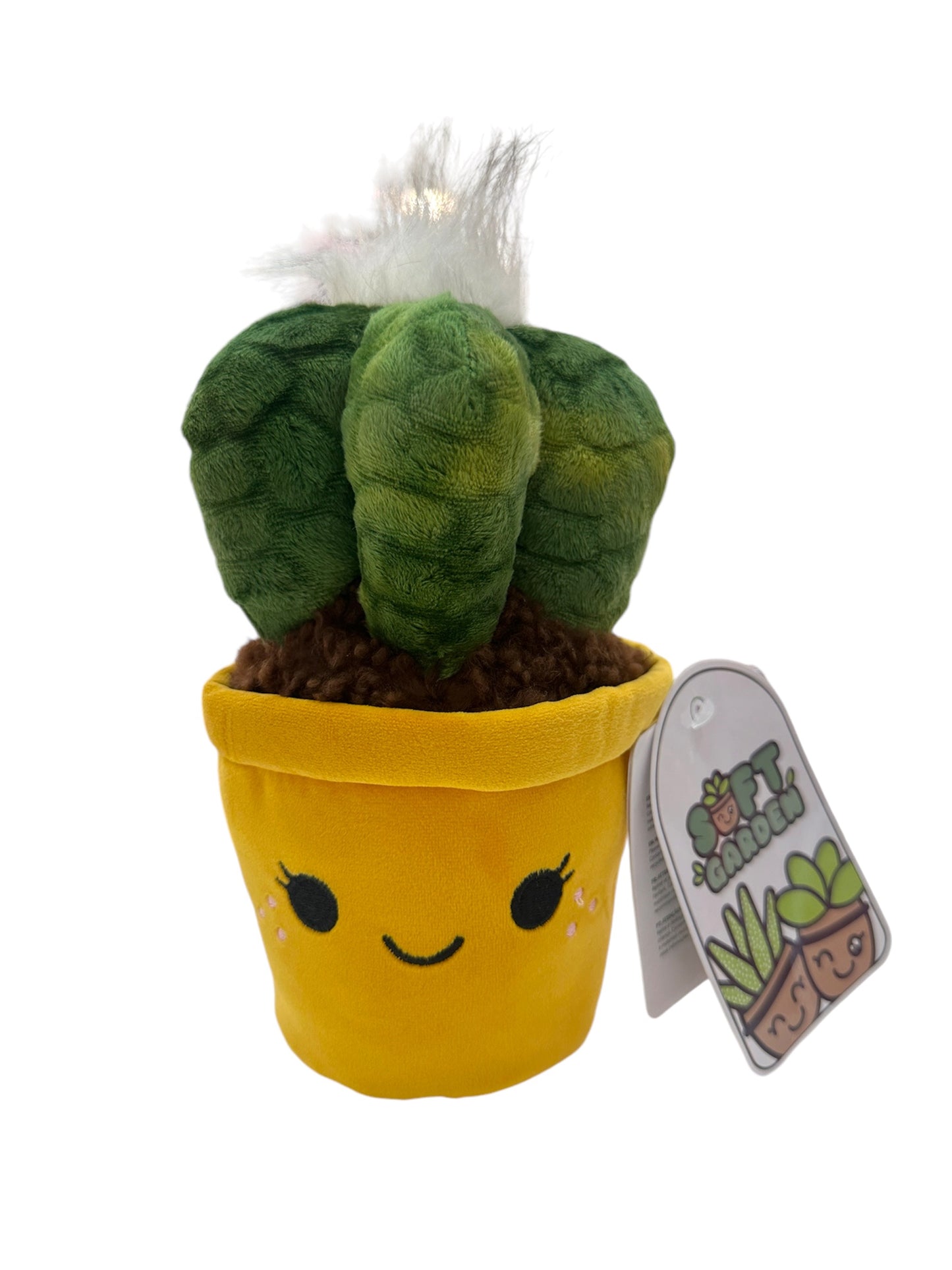 PELUCHE SOFT GARDEN - CACTUS VERDI 20 CM